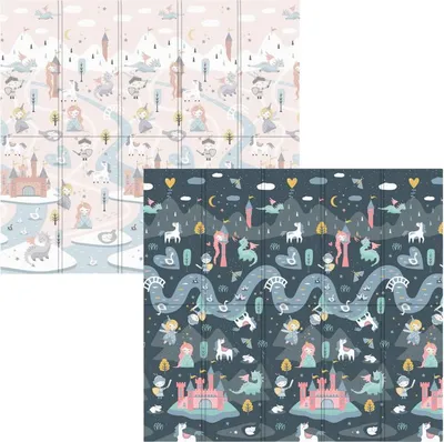 Obrázok produktu pre Vzdelávacia skladacia penová podložka 200 x 180 x 1 cm Nukido NK-340