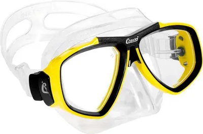 Produktbild von Cressi Focus Tauchmaske Gelb,Schwarz Herren,Damen Gelb,Schwarz One Size