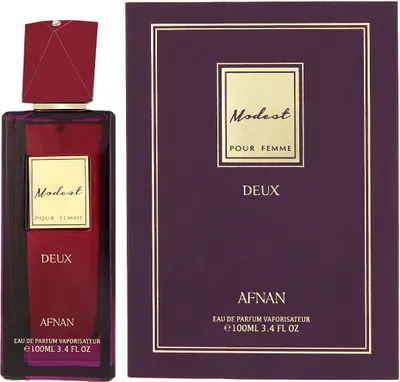 Immagine prodotto di Afnan Modest Pour Femme Deux Eau De Parfum Spray 100ml Per Donne