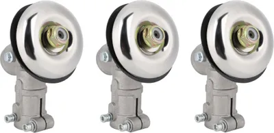 Produktbild von 3x Trade-Shop 7-Zahn 26mm Getriebekopf / Winkelgetriebe kompatibel mit Eurotec, Eurocraft, Matrix, Magnum, Flora, Harder, Victus Motorsense