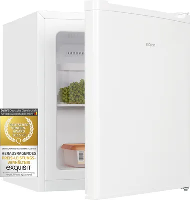 Produktbild von Exquisit Gefrierschrank GB05-040E weiss | 33 l Nutzinhalt | Türanschlag wechselbar | Kompakt