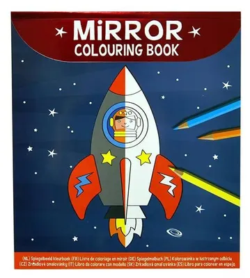 Immagine prodotto di Libro da colorare con immagine speculare