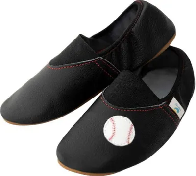 Produktbild von Copa cop kinder Gymnastikschuhe, Leder Hausschuhe - Baseball, 32