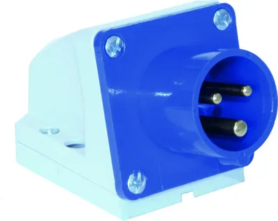 Produktbild von REV CEE-Stecker Wand 230V, 3-polig, IP44, blau