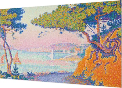 Produktbild von Selbstklebende Fototapete - Wandbilder für Wohnzimmer - 416x254 - Dekorative Wandfolie - Modernes Design für Wanddekoration - Tapeten für Innenräume - Farbenfrohe Landschaft