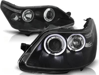Obrázok produktu pre LED Angel Eyes svetlomety pre Citroen C4 04-10 čierne