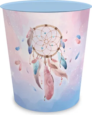 Produktbild von itenga Papierkorb - Motiv TRAUMFÄNGER - ca. 11 Liter