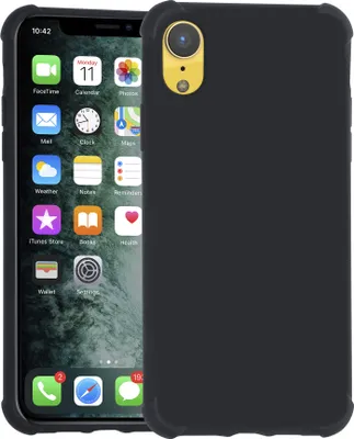 Produktbild von Apple iPhone X/Xs Black Back cover case - Silicone
