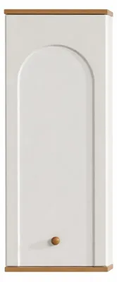 Image de Meuble TV bas de style scandinave avec 2 étagères murales, au design moderne en bois