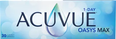 Produktbild von Acuvue Oasys Max 1-Day, Täglich, 30 Stück(e), 1,43 cm, 8,5 mm, +4.25, Senofilcon A