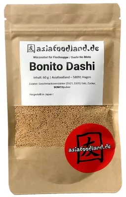 Produktbild von Asiafoodland - Bonito Dashi - Würzmittel für Fischfond - Dashi No Moto - 60g