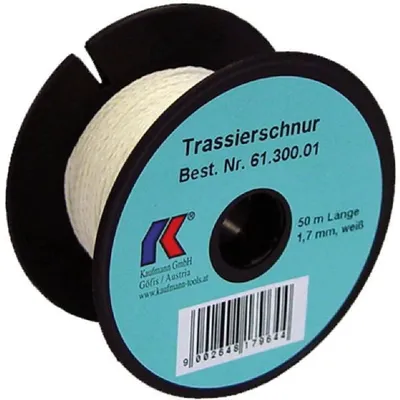 Produktbild von KAUFMANN Trassierschnur weiß, leicht dehnbar, ø 3 mm Länge 100 m
