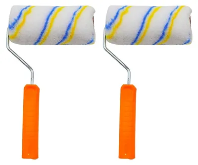 Produktbild von 2-teiliges 6-Zoll Farbroller-Set für Wand- und Fassadenfarbe