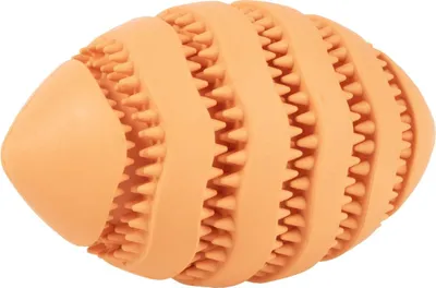 Produktbild von Europet Bernina Hunde Snackspielzeug Nibble me Rugby orange, Größe: S