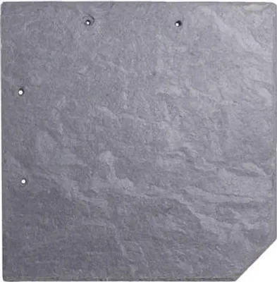 Produktbild von Naturschiefer Wabe gelocht, 20x20 cm (10 Stk.)