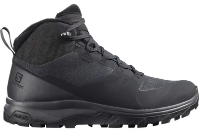 Produktbild von Salomon L41110100 Damen-Trekkingschuhe in Schwarz – OrthoLite®