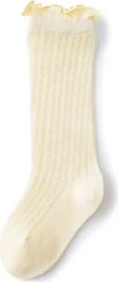 Produktbild von LO-22286 Kinder-Kniestrümpfe Gelb/S - Stylisch & Bequem KP22286