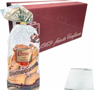 Produktbild von Esser Butterherzen (10x250g Beutel) VPE + usy Block