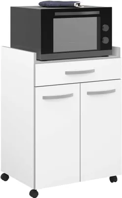 Obrázok produktu pre Kuchynský vozík 60 cm - matný biely