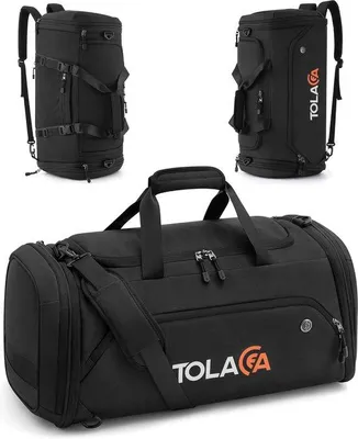Productafbeelding van Sporttas 54-72L - Uitbreidbaar - Met schoencompartiment - Ideaal voor gym