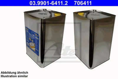 Produktbild von ATE 03.9901-6411.2 DOT 4 Bremsflüssigkeit Brems Flüssigkeit 20L Brake Fluid