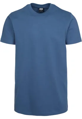 Produktbild von Urban Classics TB2684 | Basic Tee Herren T-Shirt - Farbe: vintageblue - Größe: XL