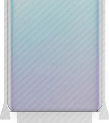 Produktbild von apgo Rückseite + Seiten Schutzfolie, Skin, kompatibel mit Oppo Reno3 Pro 5G, Hinten Displayschutzfolie aus Vinylfolie, kratzfest, einfache Montage - Transparenter Kohlenstoff