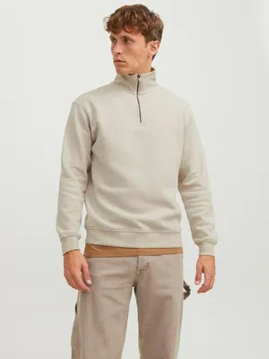 Productafbeelding van JACK & JONES Jjebradley Sweater met halve rits