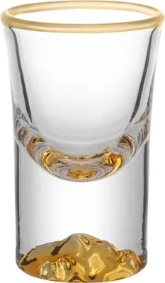 Produktbild von Kristall Stamperl LU-35406 - Eleganz in Gold KP35406