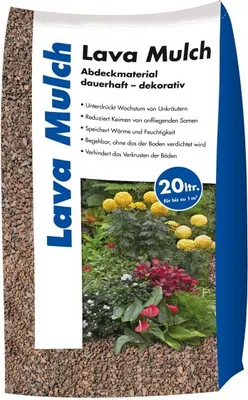 Produktbild von Hamann Lava-Mulch Rot 8-16 mm 20 l