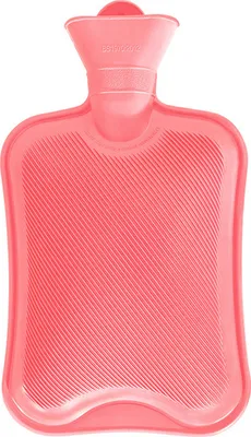 Produktbild von Wärmflasche ohne Bezug großer Öffnung Sichere und Haltbare Naturkautschuk Wärmflasche für Kinder und Erwachsene Geschenke für Frauen, Rosa, 1,8L