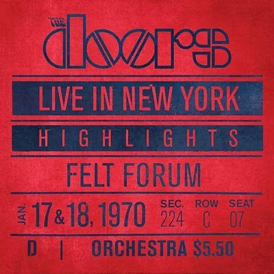 Produktbild von Doors,The-Live In New York