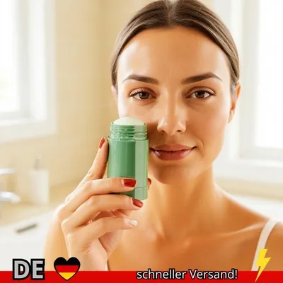 Produktbild von Grüntee-Maske Gesichtsreinigung Grüner Tee Tief Feuchtigkeitsspendend