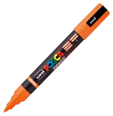 Obrázok produktu pre Popisovač POSCA PC-5BR Orange (6 kusov)