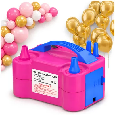 Obrázok produktu pre Elektrická Pumpička Na Nafúknutie Balónov, Veľmi Účinná, 2 Nástavce Na Nafúknutie, 600 W