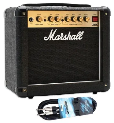 Produktbild von Marshall Vollröhren Combo-Verstärker DSL1CR mit Kabel