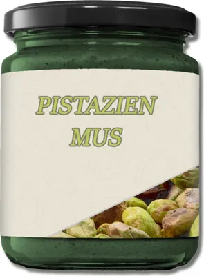 Produktbild von Mynatura Pistazienmus - Nussmus 0,5Kg