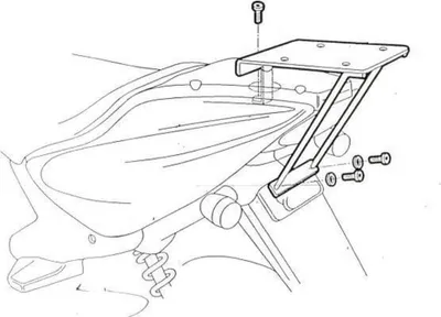 Produktbild von SHAD Top Master Montagesatz - passend für Yamaha