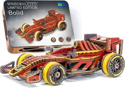 Produktbild von WOODEN.CITY LE-003, 3D-Puzzle, Unisex, Holz, 180 min, 12 Jahr(e), Mehrfarbig