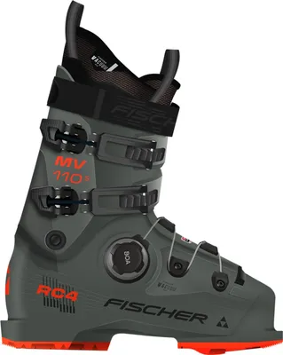 A single ski boot shown against a white background.