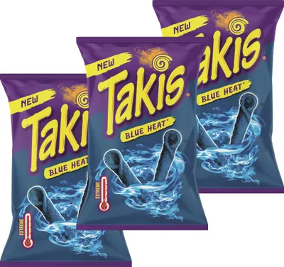 Produktbild von Takis Blue Heat Extreme Spicy 100g (3er Pack)