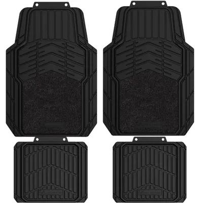 Image de Tapis de sol universels Michelin 009073, avant et arrière, en caoutchouc
