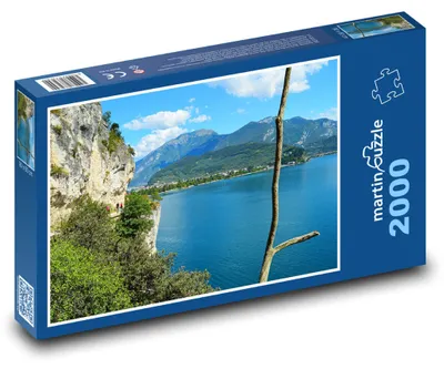 Produktbild von martinpuzzle - Puzzle 2000 Teile - Gardasee