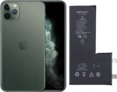 Produktbild von REPART Akku für Apple iPhone 11 Pro Max A2161 3969mAh 3,79V Handy Akku Li-Ion Ersatzakku Smartphone Batterie