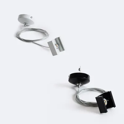 Produktbild von Aufhängeset für 3-Phasenstromschiene DALI Weiß