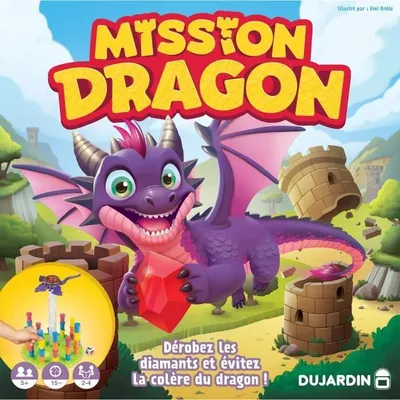 Produktbild von Mission Dragon – Brettspiel – DUJARDIN – ab 7 Jahren