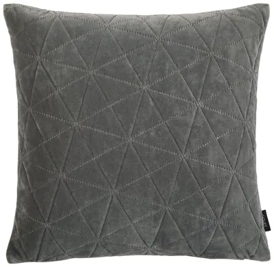 Produktbild von Moderne Kissenhülle aus Polyester Grau 48x48 cm pflegeleicht