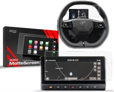 Produktbild von Matte Autodisplayfolie 2in1 für MG 4 (2022-2025), Grizz Protector