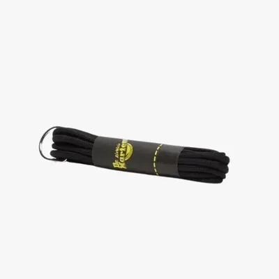 Obrázok produktu pre Dr. Martens šnúrky čierne okrúhle 140 cm, dĺžky:140 cm
