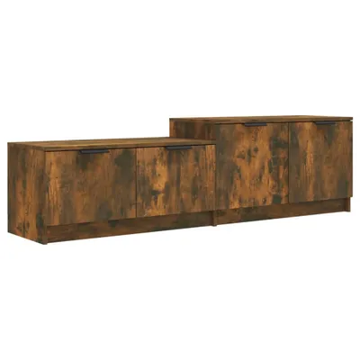 Obrázek produktu pro vidaXL TV skříňka kouřový dub 158,5x36x45 cm výrobek ze dřeva